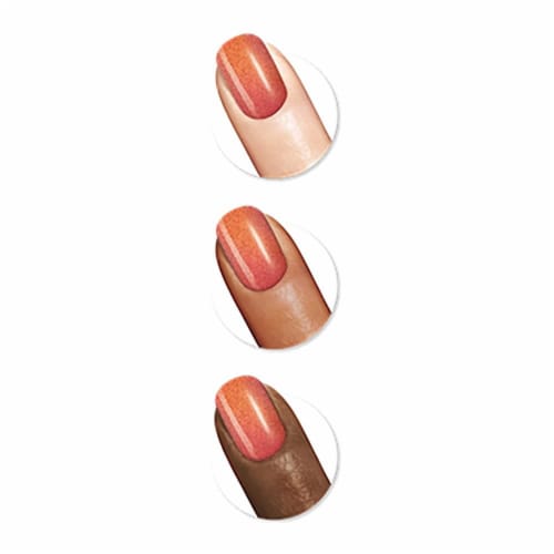 Sally Hansen® It Takes Two Miracle Gel™ 940 Sundown Socialite Dual Ended Gel Color + Top Coat Perspective: top