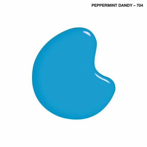 Sally Hansen Insta-Dri Nail Polish x Mentos Collection, Peppermint Dandy, 0.31 fl oz Perspective: top