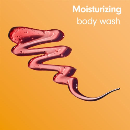 Softsoap Body Wash Moisturizing Juicy Pomegranate & Mango Scent Perspective: top