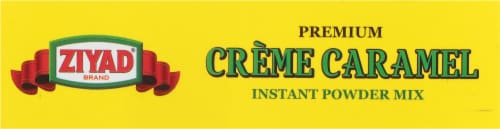 Ziyad® Crème Caramel Instant Powder Mix Perspective: top