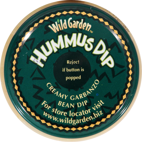 Wild Garden Traditional Hummus Dip Perspective: top