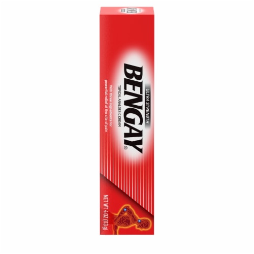 Bengay® Ultra Strength Topical Analgesic Cream Perspective: top