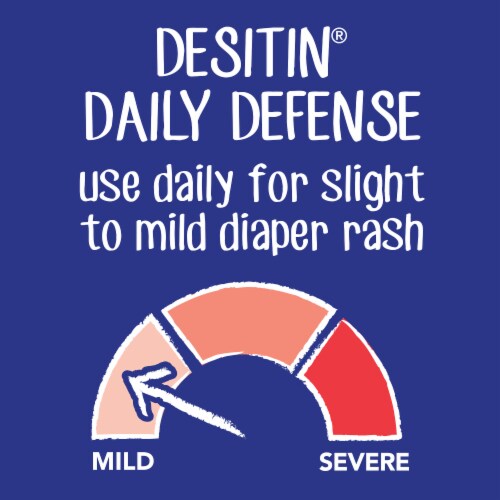 Desitin Daily Defense Baby Diaper Rash Cream With Zinc Oxide Perspective: top