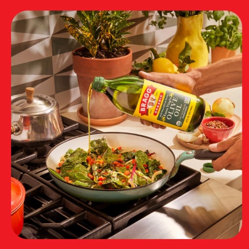 Bragg® Organic Extra Virgin Olive Oil Perspective: top