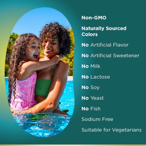 Nature’s Bounty Multivitamin Jelly Beans, Strawberry-Lemonade Flavor Perspective: top