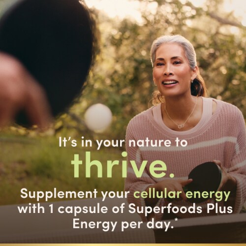Nature’s Bounty Superfoods Plus Energy, 23 Fruits & Veggies, Cellular Energy Perspective: top
