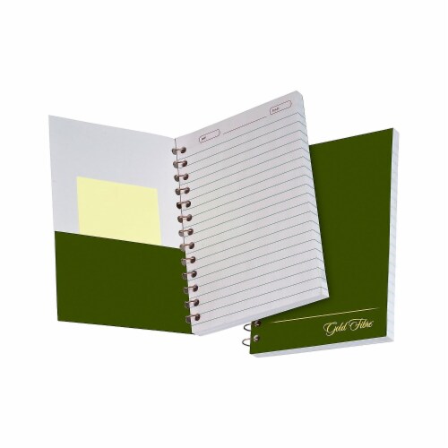 Ampad® NOTEBOOK,5X7,100SH,GN 20-801R Perspective: top