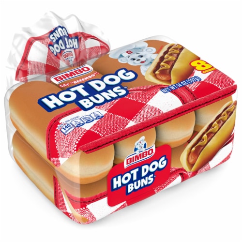 Bimbo® Medias Noches™ Hot Dog Buns Perspective: top