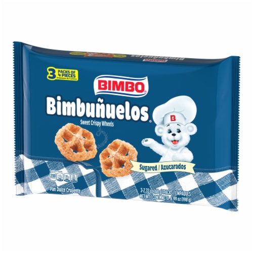 Bimbo Bimbuñuelos Sugar Sweet Crispy Wheels Perspective: top