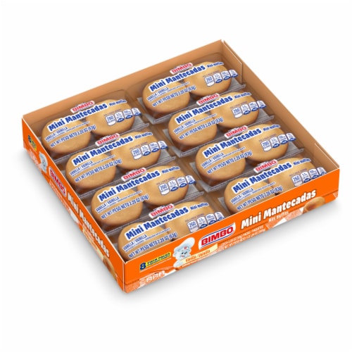 Bimbo Mini Mantecadas Vanilla Mini Muffins Perspective: top