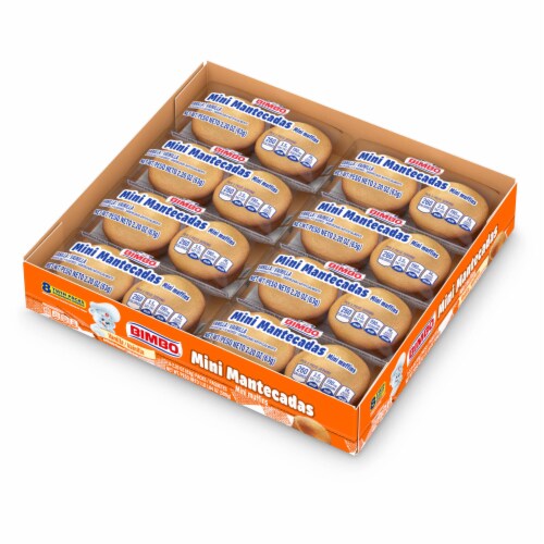 Bimbo Mini Mantecadas Vanilla Mini Muffins Perspective: top