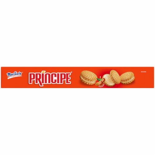 Marinela Principe Peanut Butter Sandwich Cookies Perspective: top