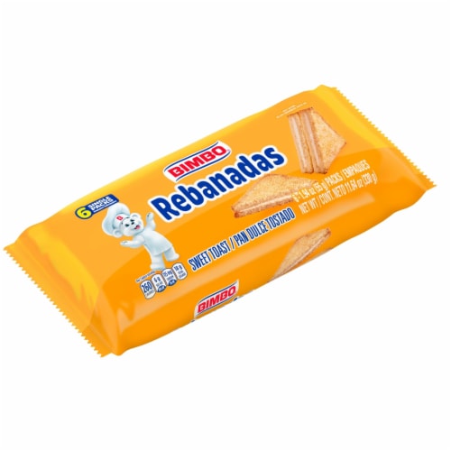 Bimbo Rebanadas Sweet Toast Perspective: top