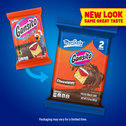 Marinela® Gansito Filled Snack Cakes Perspective: top