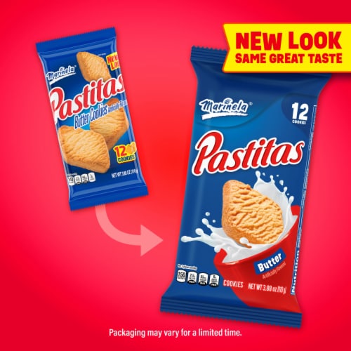 Marinela Pastitas Butter Cookies Perspective: top