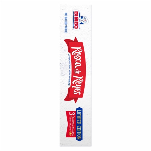 Bimbo Rosca de Reyes Sugar Ring Sweet Bread Perspective: top