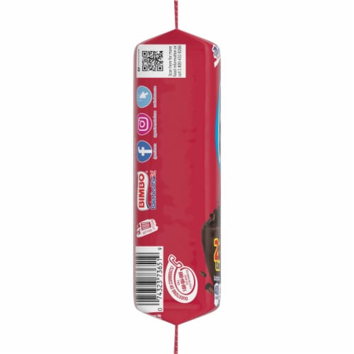 Marinela Gansito Cherry and Crème Filled Snack Cakes Perspective: top