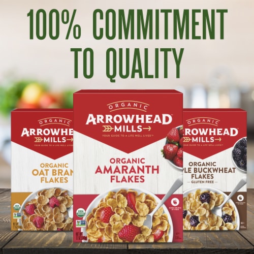 Arrowhead­ Mills™ Spelt Flakes Organic Cereal Perspective: top