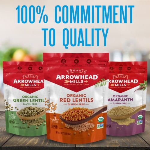 Arrowhead Mills™ Organic Flax Seeds Perspective: top