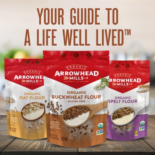 Arrowhead Mills™ Organic Buckwheat Flour Perspective: top