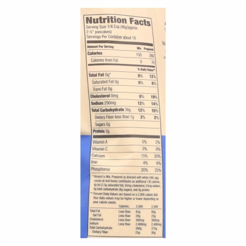 Arrowhead Mills Organic Gluten Free Pancake Mix and Waffle Mix Perspective: top