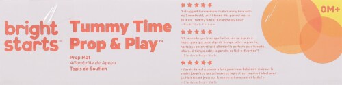Bright Starts Tummy Time Prop & Play Mat Perspective: top