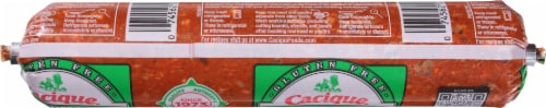 Cacique® Gluten Free Pork Chorizo Perspective: top