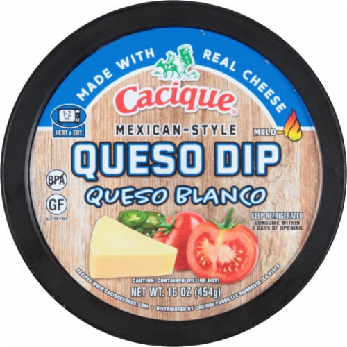 Cacique Mexican-Style Queso Blanco Dip Perspective: top