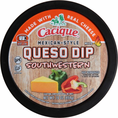 Cacique® Mexican-Style Southwestern Queso Dip Perspective: top