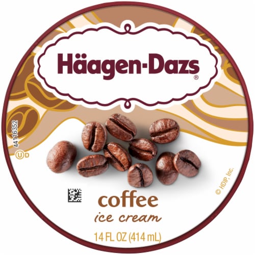 Haagen-Dazs Coffee Ice Cream Perspective: top