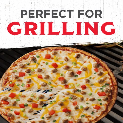 Jack's Mexican Style Original Thin Crust Frozen Pizza Perspective: top