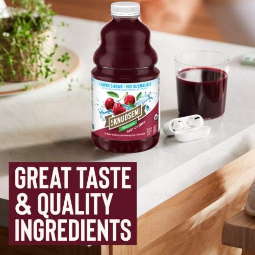 R.W. Knudsen Lower Sugar Organic Tart Cherry Juice Perspective: top