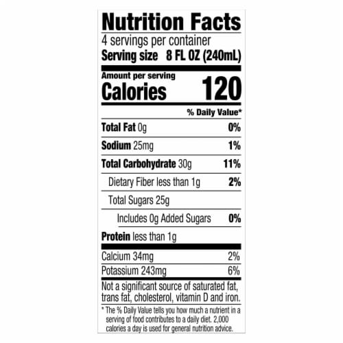 RW Knudsen Pineapple Coconut Perspective: top