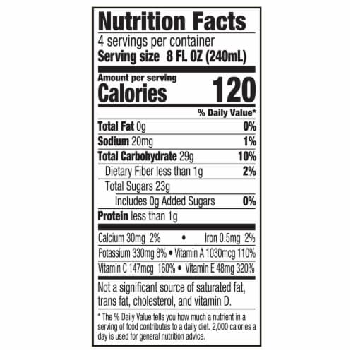 R.W. Knudsen 32 Fluid Ounce Morning Juice Blend Perspective: top
