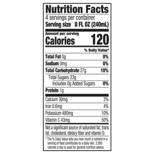 RW Knudsen Organic Grapefruit Juice Perspective: top