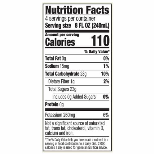 RW Knudsen Organic Blueberry Pomegranate Juice Blend Perspective: top