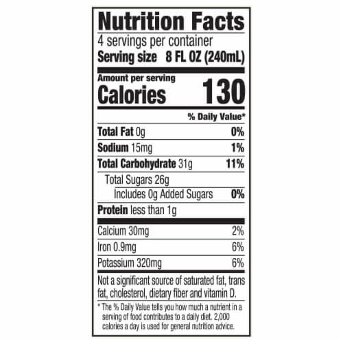 RW Knudsen Family Organic Just Tart Cherry Juice Perspective: top