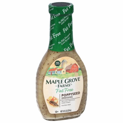 Maple Grove Farms of Vermont Poppyseed Dressing Perspective: top