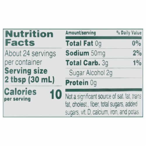Maple Grove Farms Sugar Free Maple Flavor Syrup, Kosher Perspective: top
