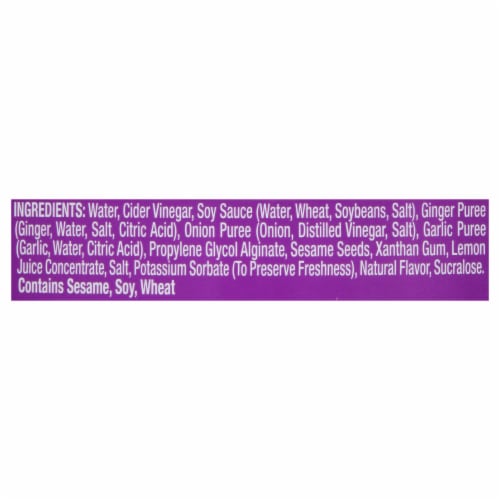 Skinnygirl Fat Free Sugar Free Asian Sesame Ginger Salad Dressing Perspective: top