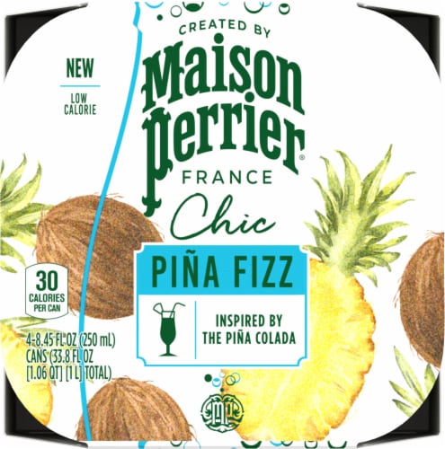 Maison Perrier® Chic Pina Fizz Sparkling Beverages Perspective: top