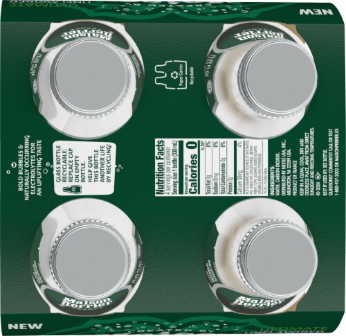 Maison Perrier® Unflavored Sparkling Water Perspective: top