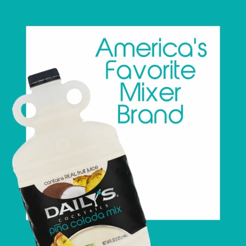 Daily's® Cocktails Pina Colada Mix Cocktail Mixer Perspective: top