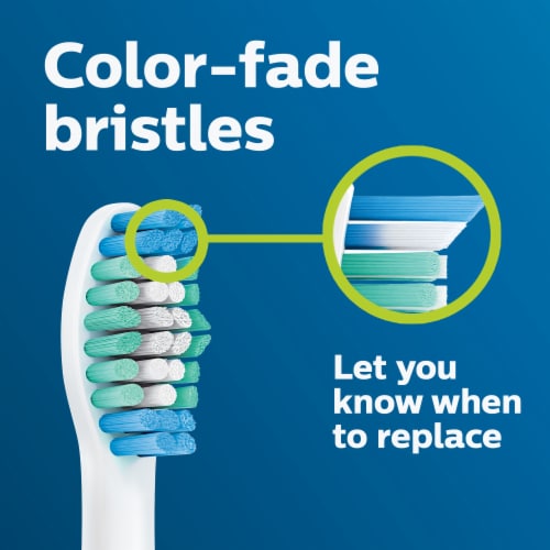 Philips Sonicare SimplyClean C1 Replacement Toothbrush Heads Perspective: top