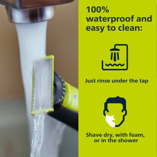 Philips Norelco OneBlade Razor Set Perspective: top