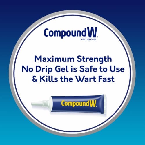 Compound W Total Care Fast Acting Gel and Proheal Cream Wart Remover Perspective: top