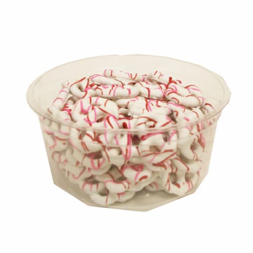 Zachary Valentine Pretzel Tub Candy Perspective: top
