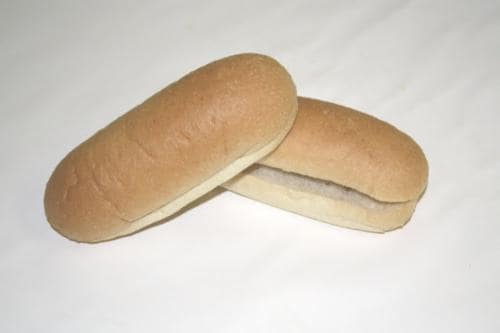 Rotella's Italian Bakery Small Hot Dog Buns Perspective: top
