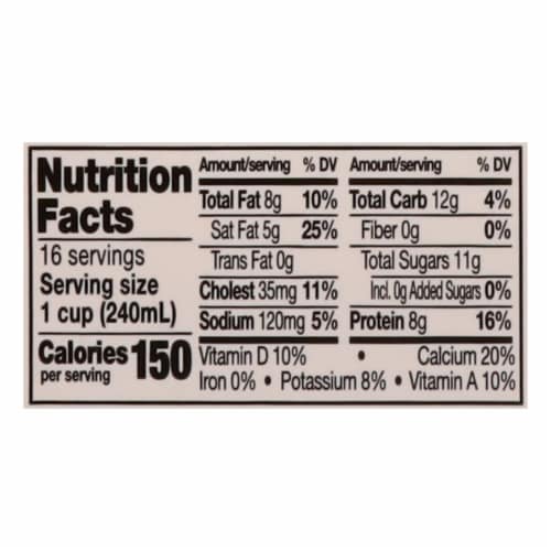 Mayfield Vitamin D Whole Milk Perspective: top