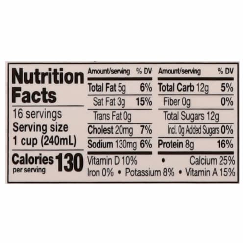 Mayfield 2% Reduced Fat Milk Perspective: top